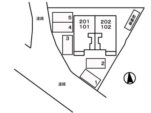 駐車場配置図