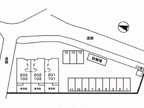 駐車場配置図